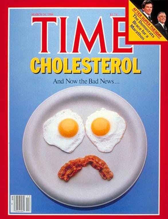 Las grasas eran lo peor en los años 80.