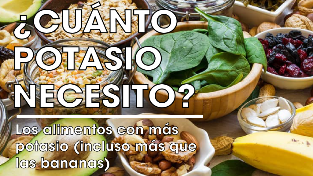 Cuánto potasio necesito