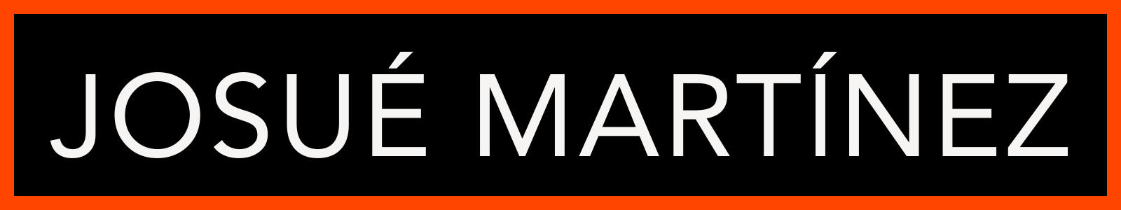 Logo Josué Martínez